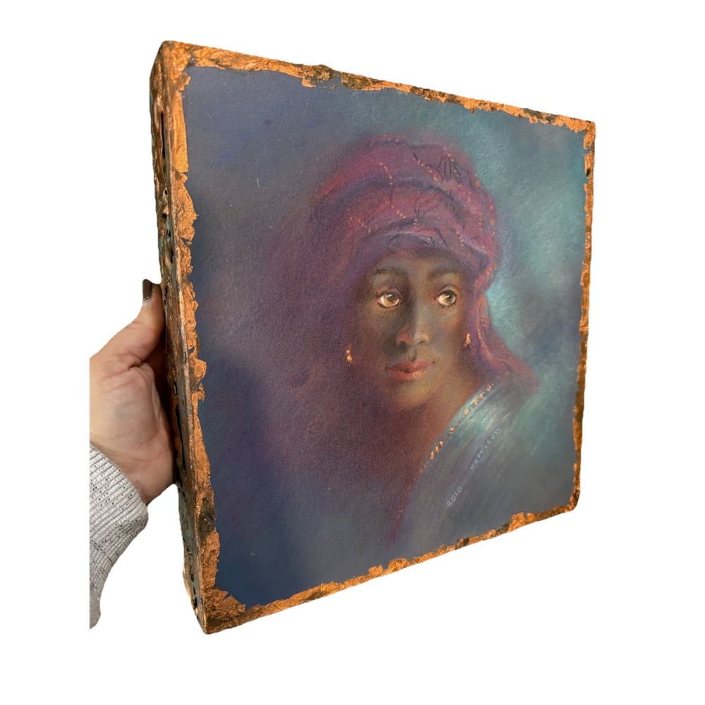Kathleen‎ McLeod Copper Glance Cp On Masonite 12"x12"